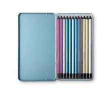 Load image into Gallery viewer, 12 Colour Pencils - Metallic
