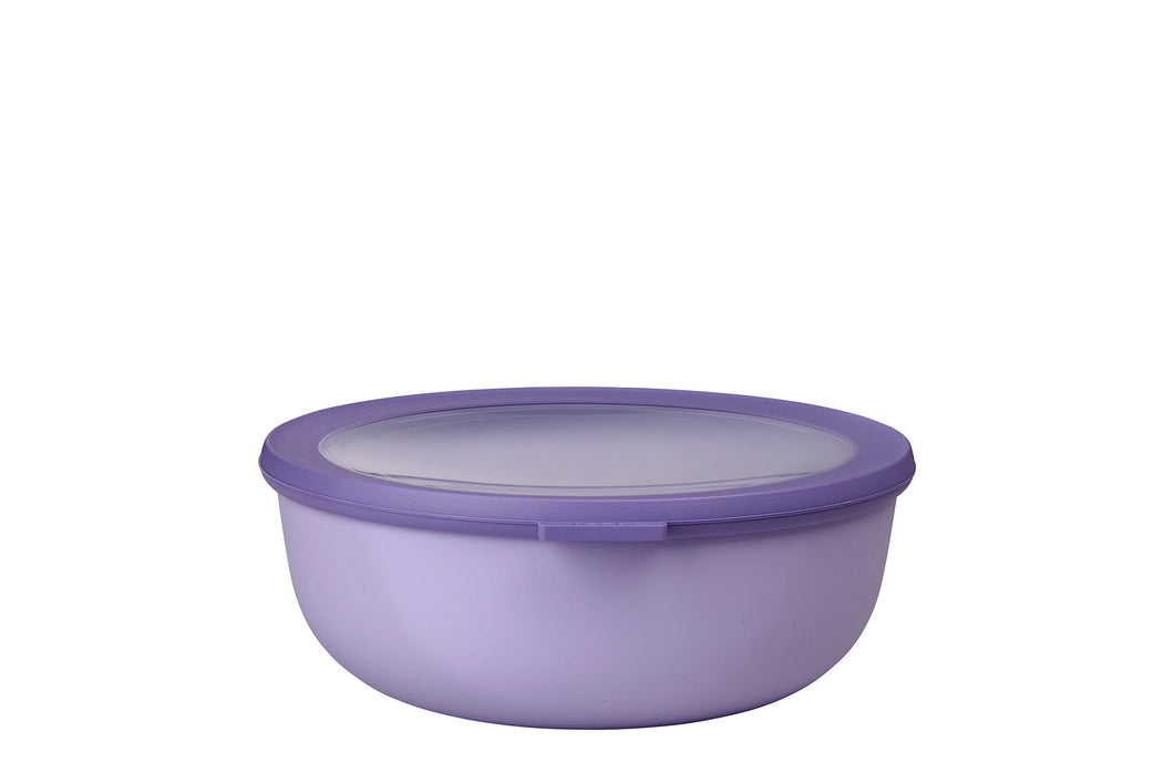 Mepal Cirqula Round 2250ml Multi Bowl - Vivid Lilac