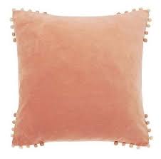 Velvet Cushion - Pink Blush