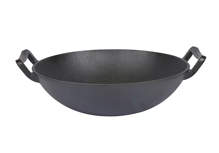 School of Wok Cast Iron Wok 12