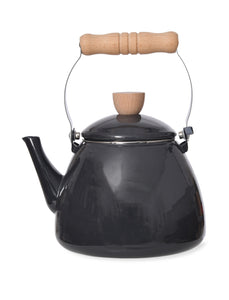 Garden Trading Enamel Stove Kettle Carbon