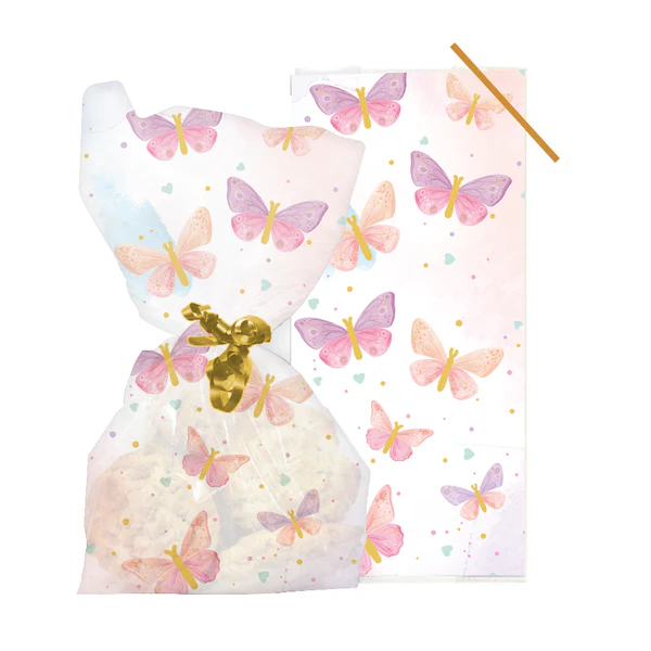 Anniversary House Treat Bags - Butterfly