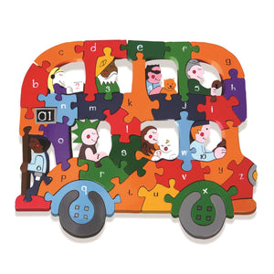 Alphabet Jigsaw - Bus