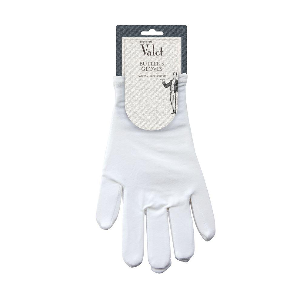 Valet White Butler's Gloves