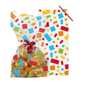 Anniversary House Treat Bags - Blocks