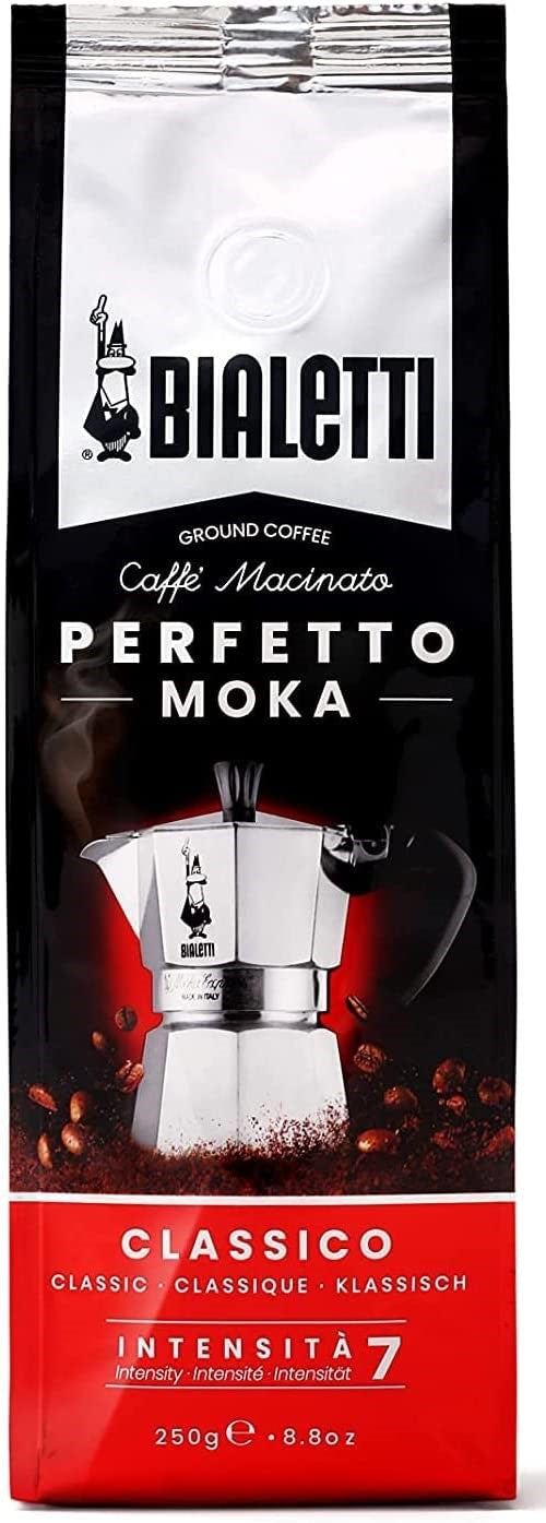 Bialetti Ground Coffee 250g Bag Perfetto Moka CLASSICO (Classic)