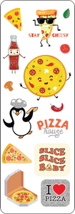 Pizza Party Stickers