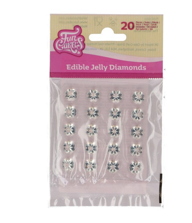 FunCakes Edible Jelly Diamonds