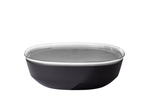 Mepal Serving bowl Silueta 4000mL with lid - Nordic Black