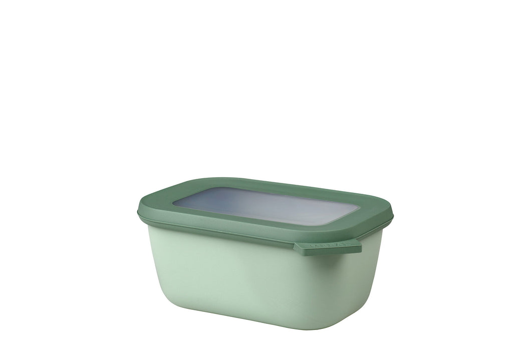 Mepal Multi Bowl Cirqula Rectangular 750ml - Nordic Sage