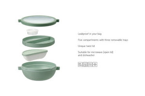 Mepal Vita Lunch Bowl - Nordic Blue