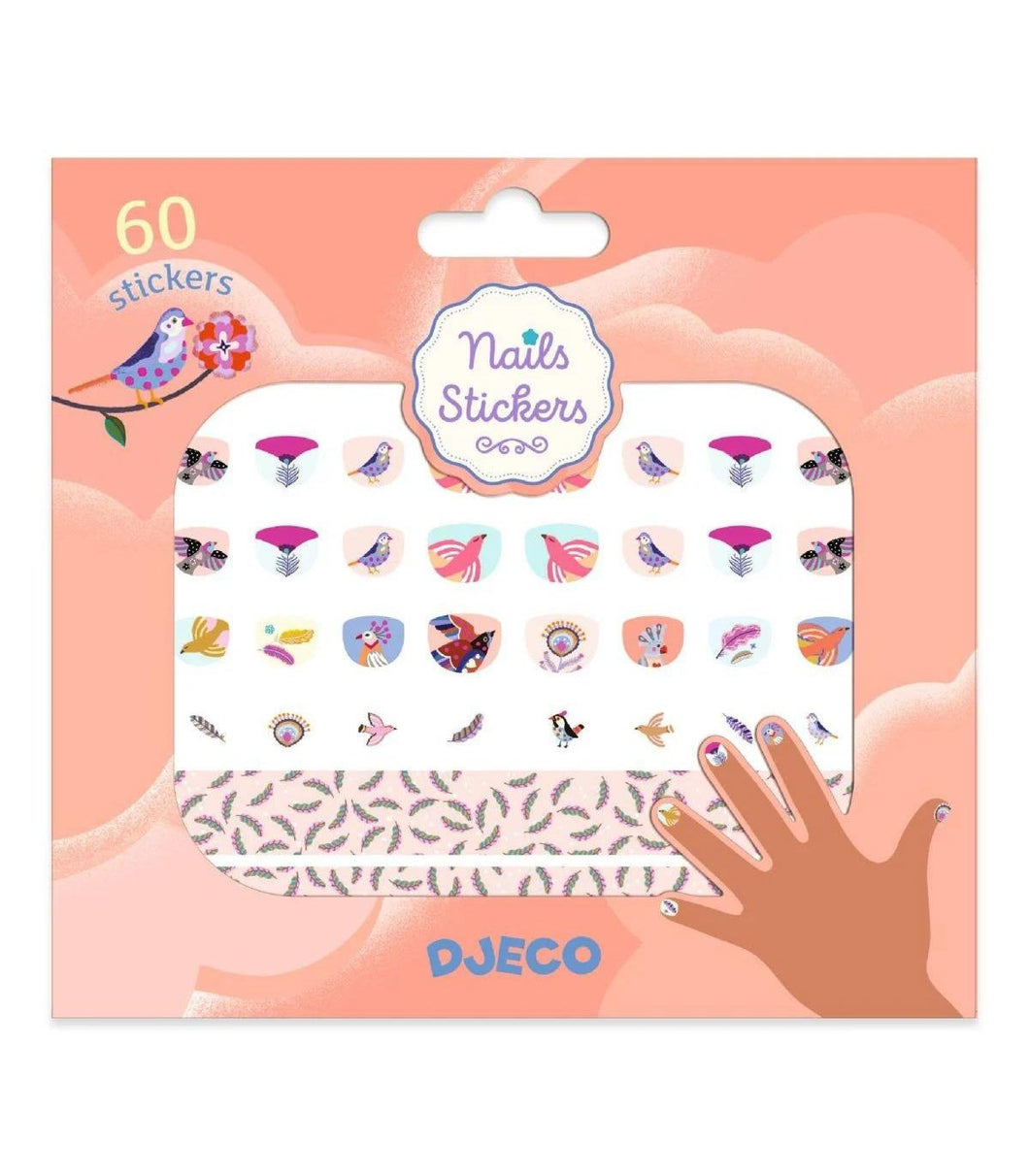 Djeco Feathers Nail Stickers