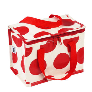 Rex Lunch Bag - Red On White Spotlight