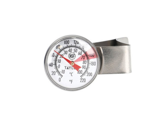 Thermometer for frothing milk, stainless steel, Taylor Pro - Kitchen  Craft