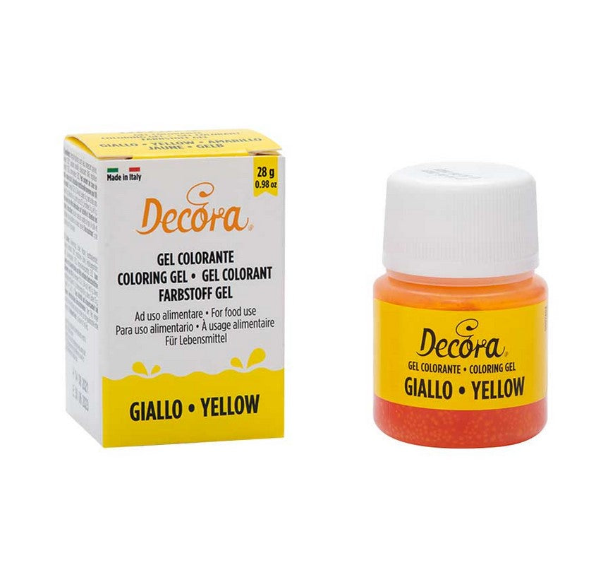 Decora Icing Gel  - Yellow