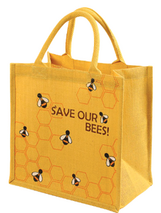 Natures Craft Jute Bag Save Our Bees