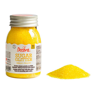 Decora Glitter Sugar - Yellow