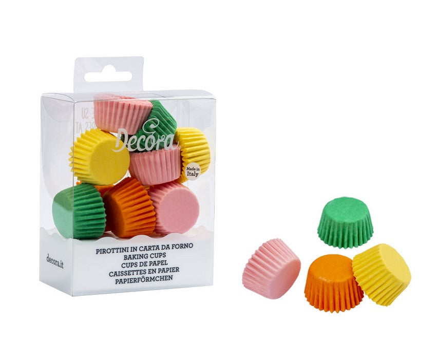 Decora Bon Bon Baking Cups - Multi Coloured