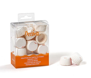 Decora Bon Bon Baking Cups - White