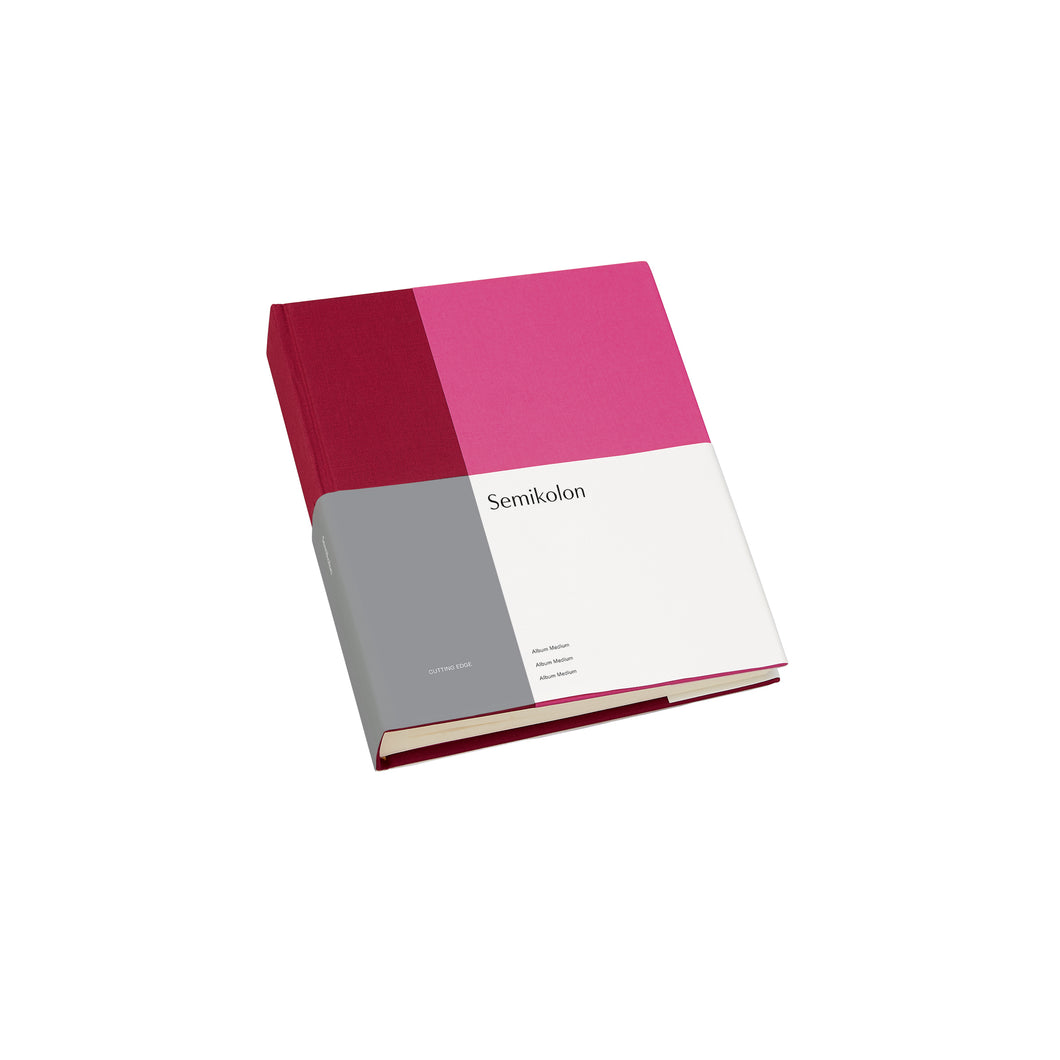 Medium Raspberry And Fuchsia Photo Album